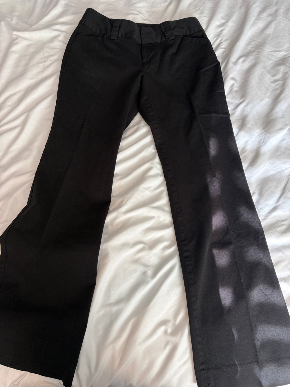 GAP Women's Black Boot-Cut Flare Pants